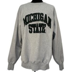 Steve & Barry's Michigan State Crewneck Sweatshirt - Adult Size XL